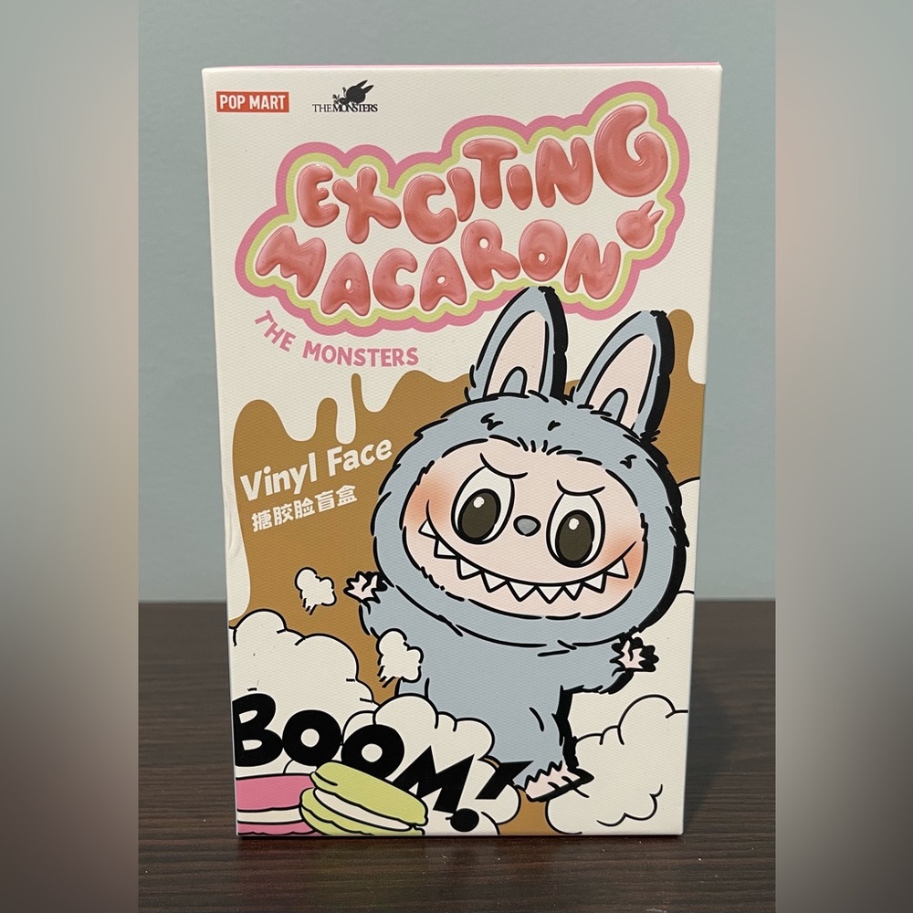 POP MART THE MONSTERS LABUBU Exciting Macaron Blind Box (GREEN GRAPE)